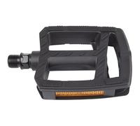 Platform pedals STEADY FLAT 2 M-WAVE, plastic, black