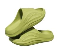 Platform Sandals For Women Arch Support Sandals For Women Poolside Shower-Safe Sliders Beach-Ready Minimalist Sliders Comfy Non-Slip Slides Memory Foam Cushioned Slides Bouncy Soft Shoes