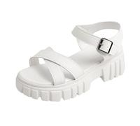 Platform Sandals for Women Fashion Wide-Fit Walking Casual Slides Open Toe Summer Outdoor Slingback Chappals Travel Streetwear Y2K Cute Large Size Sandal Strappy Gladiator Sandals