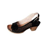Platform Sandals for Women UK Clearance,Ladies Open Toe Roman Wedge High Thick Heels Sandals Fashion Breathable Beach Floral Slippers Arch Support Shoes Summer Washable Non Slip Slides Size 3.5-7.5