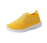 Platform Sandals - Women’s Breathable Mesh Casual Shoes with Adjustable Hook and Loop Strap, Mary Jane Walking Trainers, Comfortable Closed Toe Footwear for Daily Wear