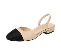 Platform Sandals Womens Flat Sandals, Ladies Summer Beach Rhinestones Bohemian Shoes Sandals Peep-Toe Flat Outdoor for Vacation