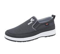 Platform Shoes for Men UK Walking Shoes Lightweight Loafers Shoe Orthopedic Sneakers Breathable Slip On Sneaker Arch Support Trainers Anti Slip Trainer Outdoor Summer Leisure Sports Shoe