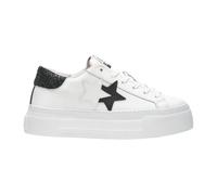 Platform Star Leather Trainers Elegant Comfort 6 UK
