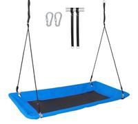 VEVOR 60 Inch Platform Kids and Adults, 700lbs Weight Capacity Outdoor, 900D Oxford Fabric Swing Seat with 2 Tree Hanging Straps and Adjustable Multi-Strand Ropes