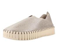 Platform Tulip Sko Glitter - White White