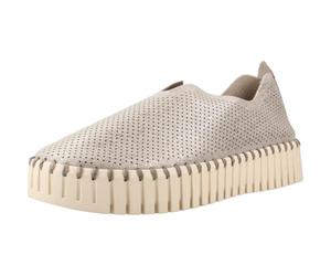 Platform Tulip Sko Glitter - White White