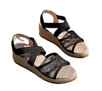 Platform Wedge Sandals for Women Wedge Heel Wedges High Heel Beach Sandals Roman Style Lightweight Slides Shoes Sliders Wide Width Recycled Materials Fathers Day