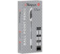 Platignum S-Tixx Ball Point Pen - Black [Pack of 12] Ref: 50513