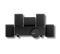 Platin Milan 5.1 Surround Sound Speaker System - Wireless Home Theater System for Smart TVs - WiSA Certified - with WiSA SoundSend Transmitter Included