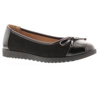 Platino Bally Womens Flat Shoes Black Microfiber, 8