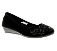 Platino Tasha 2 Womens Flat Shoes Black 7 UK
