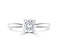 Platinum 2ct Round Brilliant Cut Laboratory Grown Diamond Solitaire - Z BNNC-095/Z