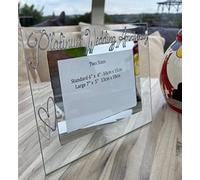 Platinum (70th) Wedding Anniversary Photo Frame Land (Milestone) Large 7” x 5”