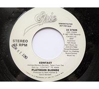 Platinum Blonde - Platinum Blonde Contact 7" Epic 3407606 EX 1987 US pressing, demo
