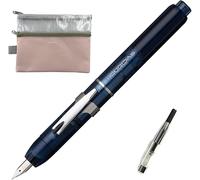 Platinum Curidas PKN7000 Full Nib Pen with Converter Set (#50 Apis Blue, EF (Extra Fine)