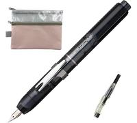 Platinum Curidas PKN7000 Full Nib Pen with Converter Set (#7 Graphite Smoke, M (Medium))