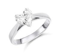 Platinum Diamond Solitaire Engagement Ring - 1.21ct - G/I2 - H12129