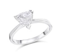 Platinum Diamond Solitaire Engagement Ring - 1.2ct - H/I1 - H1261