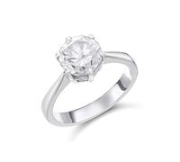 Platinum Diamond Solitaire Engagement Ring - 2.03ct - I/I2 - H2018