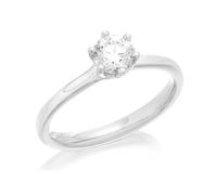 Platinum Diamond Solitaire Engagement Ring - 44pts - L/I2 - H0185
