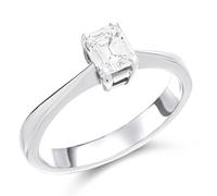 Platinum Diamond Solitaire Engagement Ring - 60pts - G/SI2 - H06106