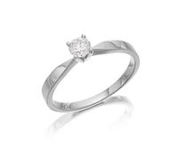 Platinum Diamond Solitaire Ring - 1/4ct - AGI Certificated - D08112-R
