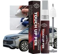 Platinum Gray Metallic(LD7X/2R) 2-in-1 Touch Up Paint Pen for VW/Volkswagen | Compatible with Golf/Passat/Tiguan/Beetle/Touran/Sharan/Polo, Exact Color Match, Car Paint Scratch Repair Kit, 10-Min Repair