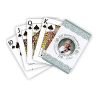 Platinum Jubilee Playing Card Commemorative Memorabilia Queen Elizabeth Souvenirs Gift (By LILAJ)