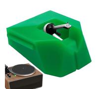 Platinum Needle Replacement, Replacement Needle For Record Player | Green Tip Recording Player Lovers,DJ Accessories, Platinum Cartridge Tools, Equipment