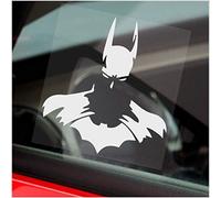 Platinum Place 1 x Batman Sticker Silhouette Sign Car Window Vinyl The Dark Knight Laptop Joker Bat Cave 100x100mm D2