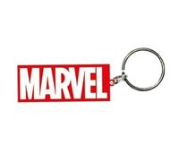 Platinum Place 1 x Marvel Keychain Comics Disney Superheroes Rubber Keyring Key Split Ring Holder Fob Luggage Bag Tag Logo Design