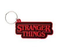 Platinum Place 1 x Stranger Things Keychain Demogorgon Eleven Mike Dustin Steve Vecna Upside Down Rubber Keyring Key Split Ring Holder Fob Luggage Bag Tag Logo Design