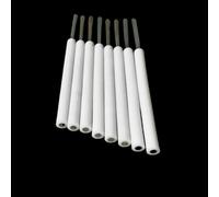 Platinum Plate Electrode with PTFE Coating for Electrochemical Analysis, 0.5mm to 5mm Diameter, 100mm Length, 1 Piece