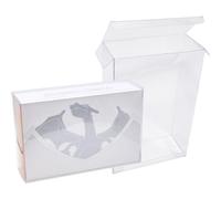 Platinum Protectors Plastic Display Case for Pokemon Charizard UPC Ultra Premium Collection Box (2 Pack)