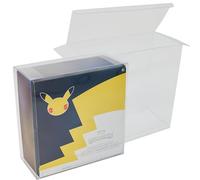 Platinum Protectors Protector Case for PK Center Celebrations ETB Elite Trainer Box - UV and Scratch-Resistant, Ultra Clear .50mm Thick Display (2 pack)