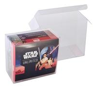 Platinum Protectors Protector Case for Star Wars Unlimited Booster Box Clear Plastic Display (10 pack)