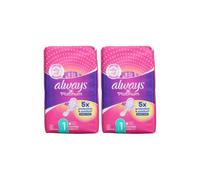 Platinum Sanitary Pads with Wings, Size 1 Normal, Ultra Soft, Scent-Free, 5X Protection & Comfort