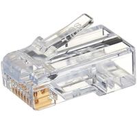 Platinum Tools 100010B EZ-RJ45 Cat6 Connector, 100-Pack