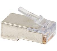 Platinum Tools 100020 EZ-RJ45 Shielded Cat5e/6, (Internal Ground). 50/Bag.(Pack of 50), green