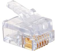 Platinum Tools 100026B EZ-RJ12/11 Connector, 100-Pack