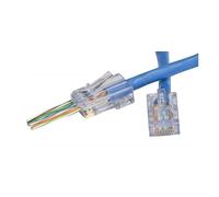 Platinum Tools 105004 EZ-RJ45 Cat6 Connector, 500-Pack