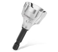 PLATINUMEDGE 1 Count External Chamfer Deburring Tool, Metalworking Tool, 3-19mm, Stainless Steel, Hardened Mild Copper, Brass, Aluminum, Fiberglass, Wood, Hard Plastic