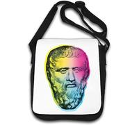 Plato Ancient Greece Greek Philosopher Athens Platonist Shoulder Bag White