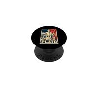 Plato Ancient Greek Philosopher Classical Wisdom PopSockets Adhesive PopGrip