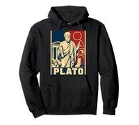 Plato Ancient Greek Philosopher Classical Wisdom Pullover Hoodie