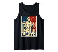 Plato Ancient Greek Philosopher Classical Wisdom Tank Top