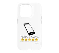 Plato - Ancient Greek Philosophy - Allegory Of The Cave Meme Case for iPhone 15 Pro