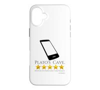 Plato - Ancient Greek Philosophy - Allegory Of The Cave Meme Case for iPhone 16 Plus