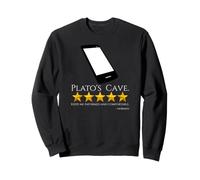 Plato - Ancient Greek Philosophy - Allegory Of The Cave Meme Sweatshirt